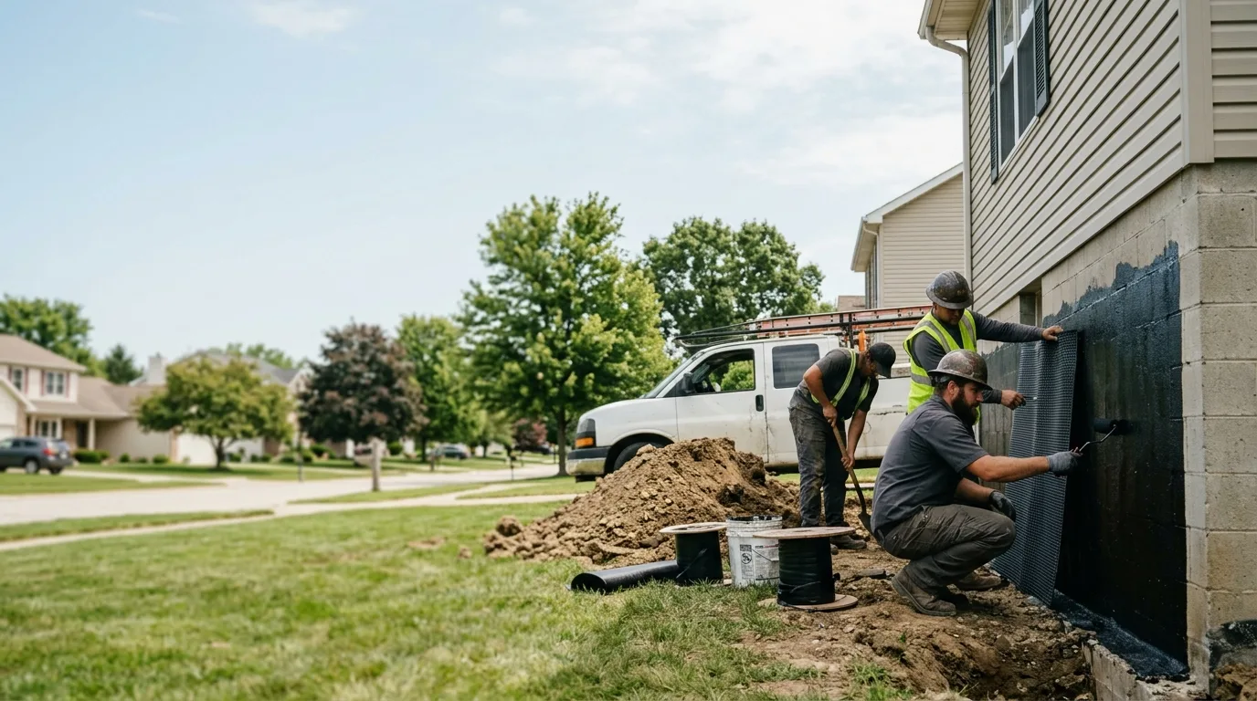 Basement Waterproofing in Frankfort, IN near me
